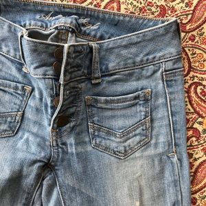 American Eagle hippie flare jeans